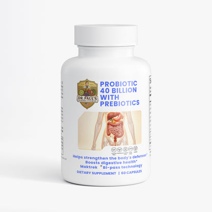 Probiotic 40 Billion with Prebiotics