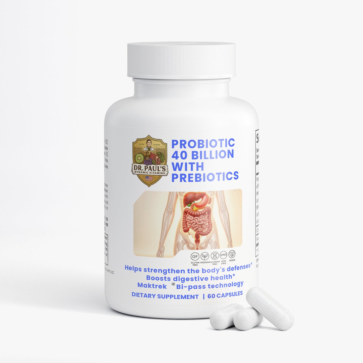 Probiotic 40 Billion with Prebiotics