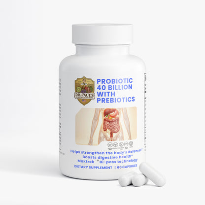Probiotic 40 Billion with Prebiotics
